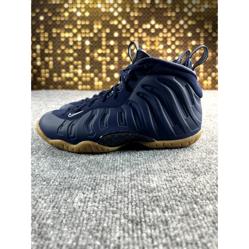 Nike Air Foamposite One GS Midnight Navy Gum Sole Size 6Y 7W - Picture 6 of 12